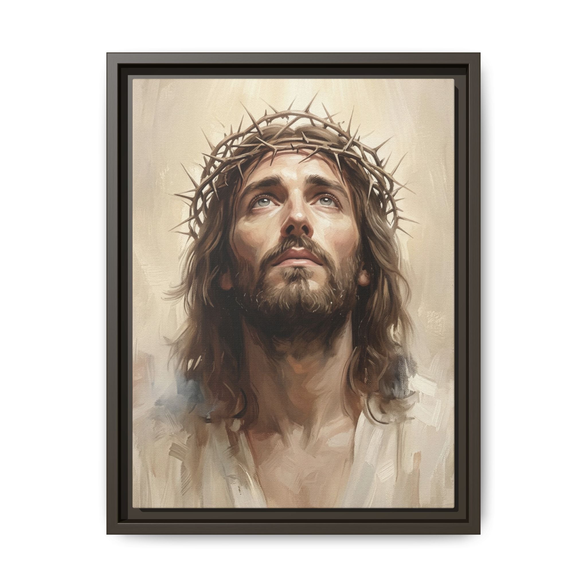 Crowned in Glory Matte Framed Canvas