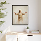 Come Unto Me Matte Framed Canvas
