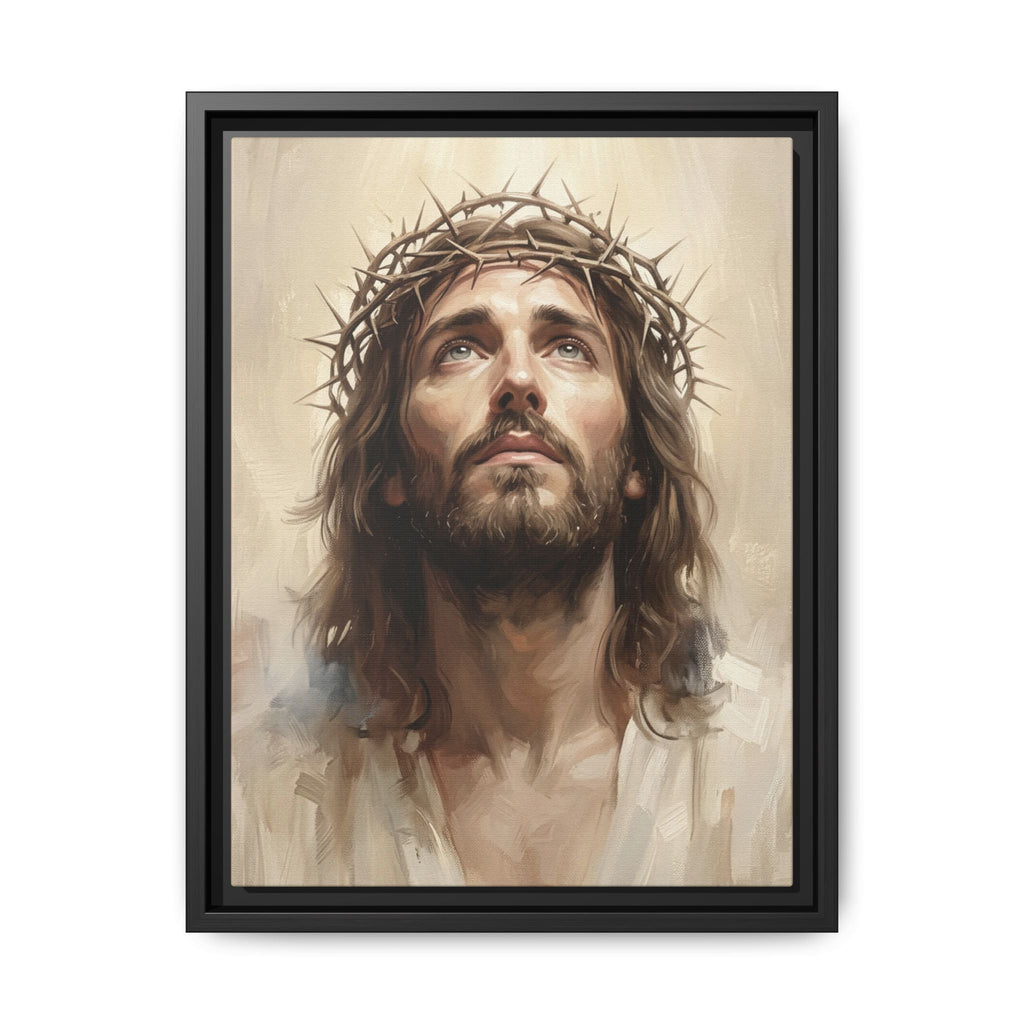 Crowned in Glory Matte Framed Canvas