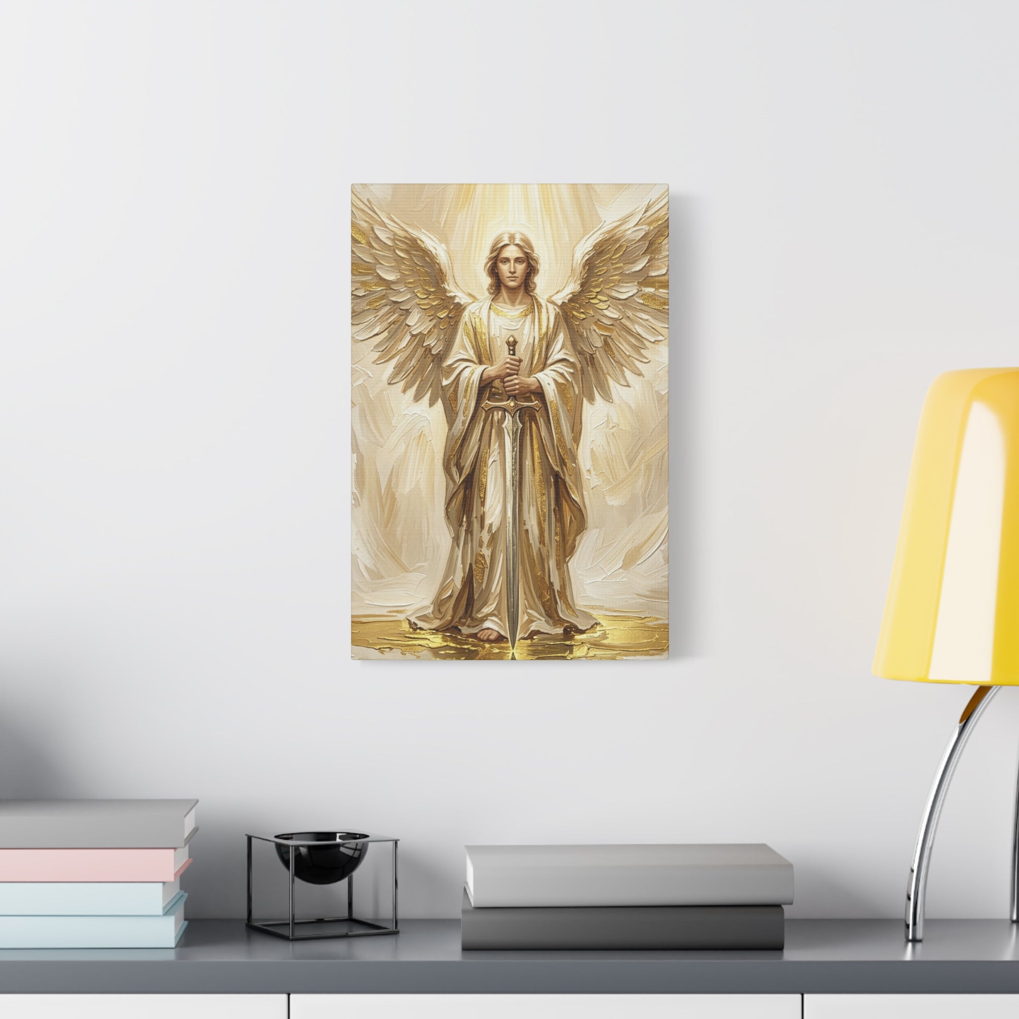 Celestial Warrior Matte Canvas, Stretched