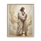 Embrace of Heaven Matte Framed Canvas