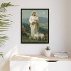 The Good Shepherd Matte Framed Canvas