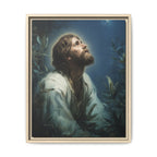 Gethsemane Prayer Matte Framed Canvas