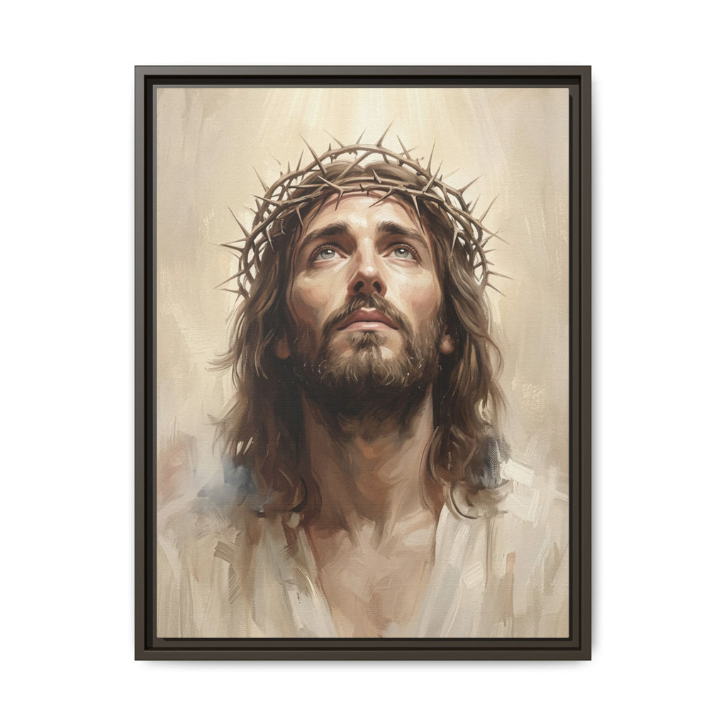 Crowned in Glory Matte Framed Canvas