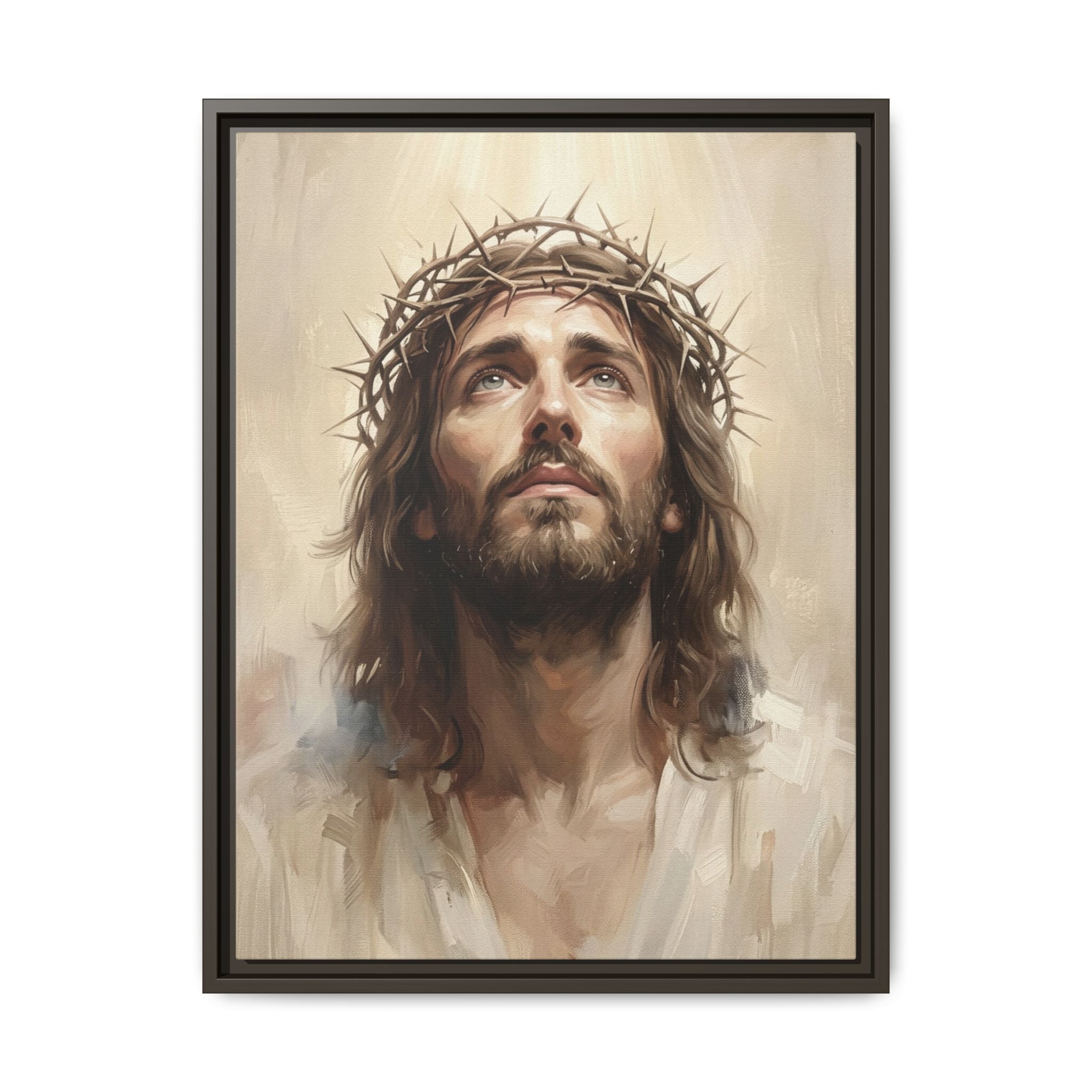 Crowned in Glory Matte Framed Canvas