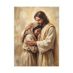 Shelter in His Love Matte Canvas, Stretched