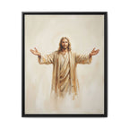 Come Unto Me Matte Framed Canvas
