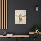 Come Unto Me Matte Canvas, Stretched