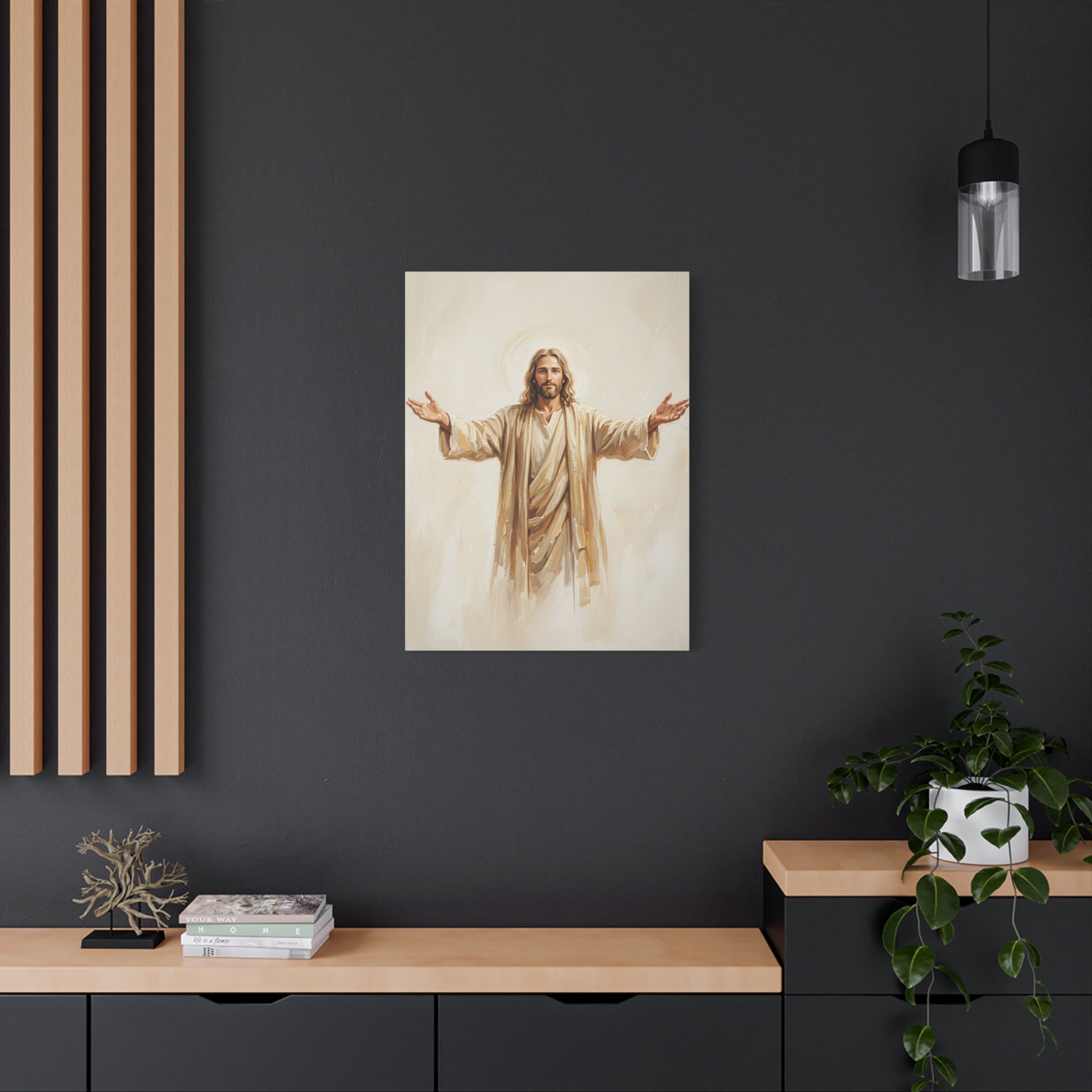 Come Unto Me Matte Canvas, Stretched