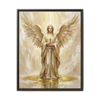 Celestial Warrior Matte Framed Canvas