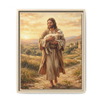 Shepherd of Peace Matte Framed Canvas