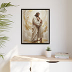 Embrace of Heaven Matte Framed Canvas