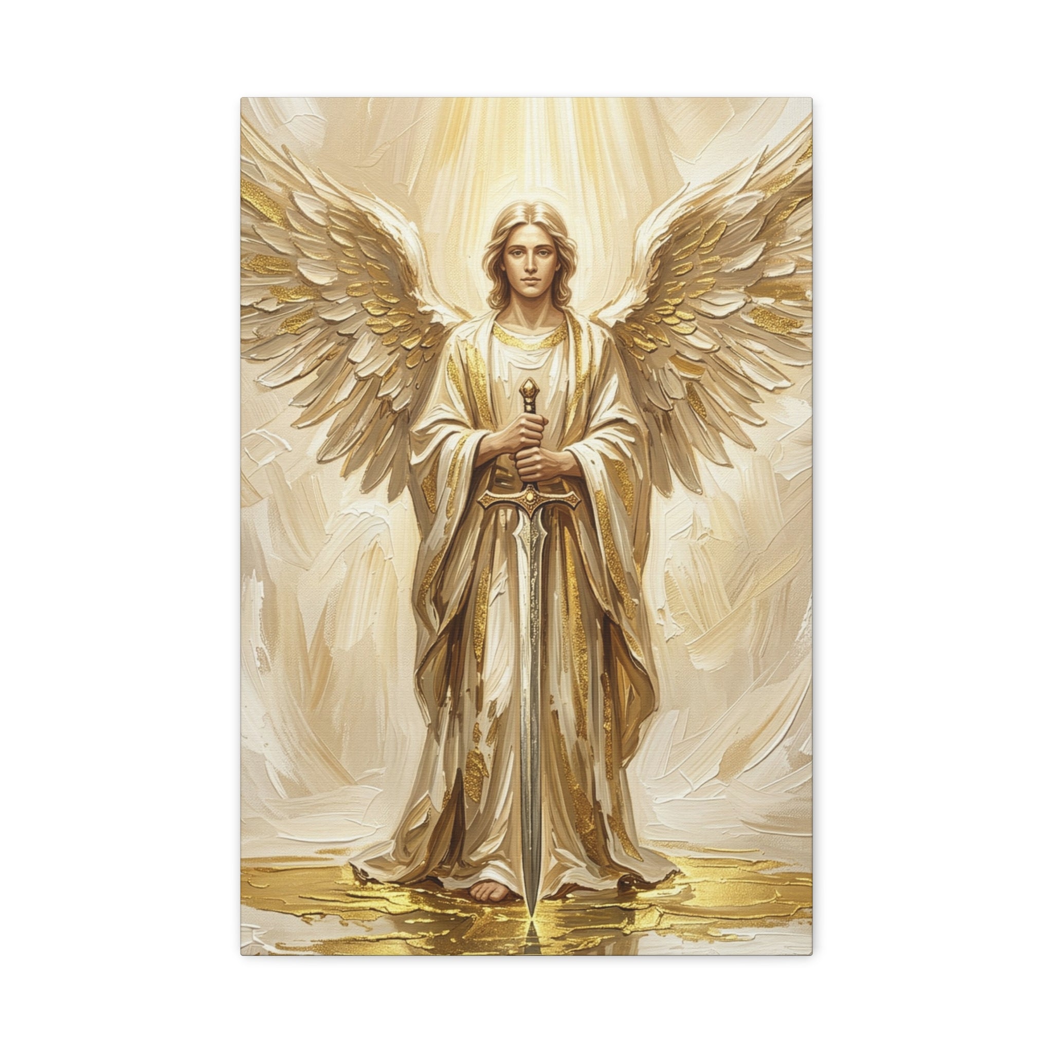 Celestial Warrior Matte Canvas, Stretched