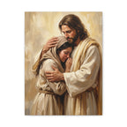 Shelter in His Love Matte Canvas, Stretched