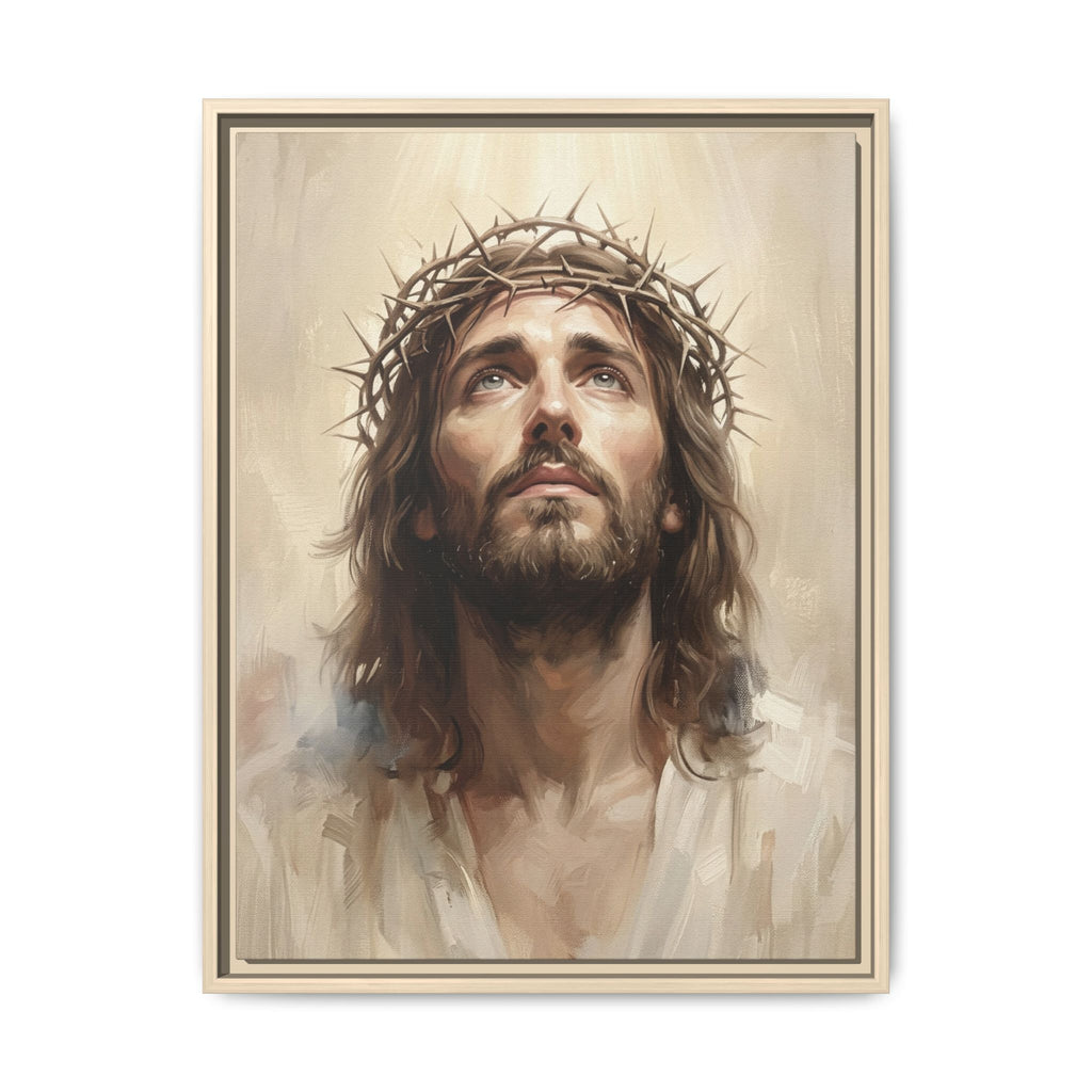 Crowned in Glory Matte Framed Canvas