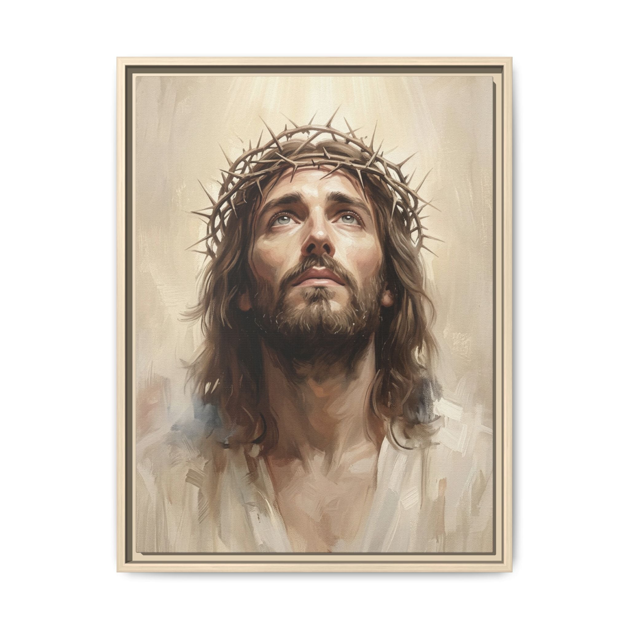 Crowned in Glory Matte Framed Canvas