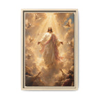 The Ascension of Glory Matte Framed Canvas