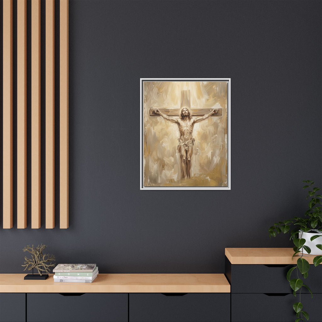 The Ultimate Sacrifice Matte Framed Canvas