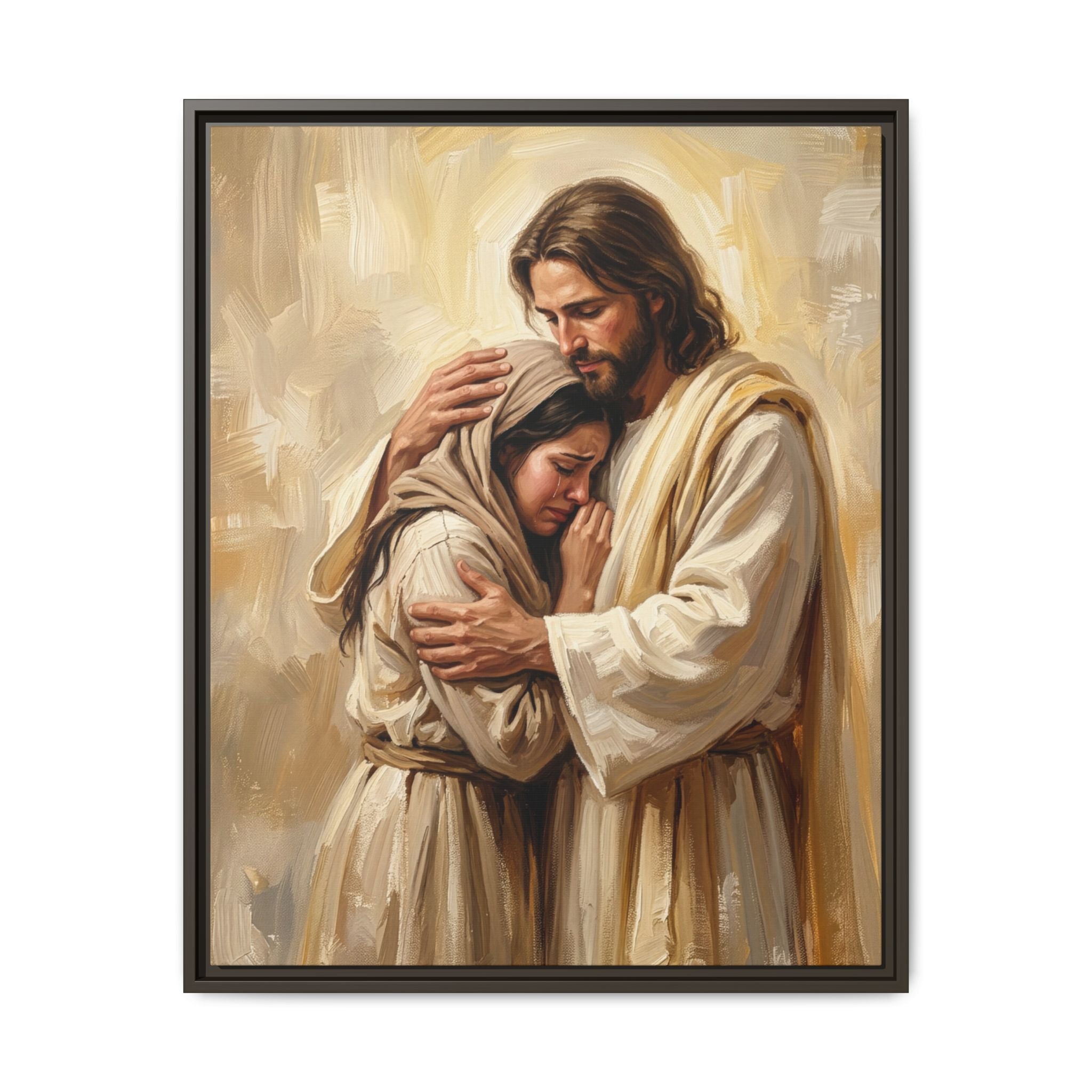 Shelter in His Love Matte Framed Canvas Main image
