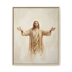 Come Unto Me Matte Framed Canvas