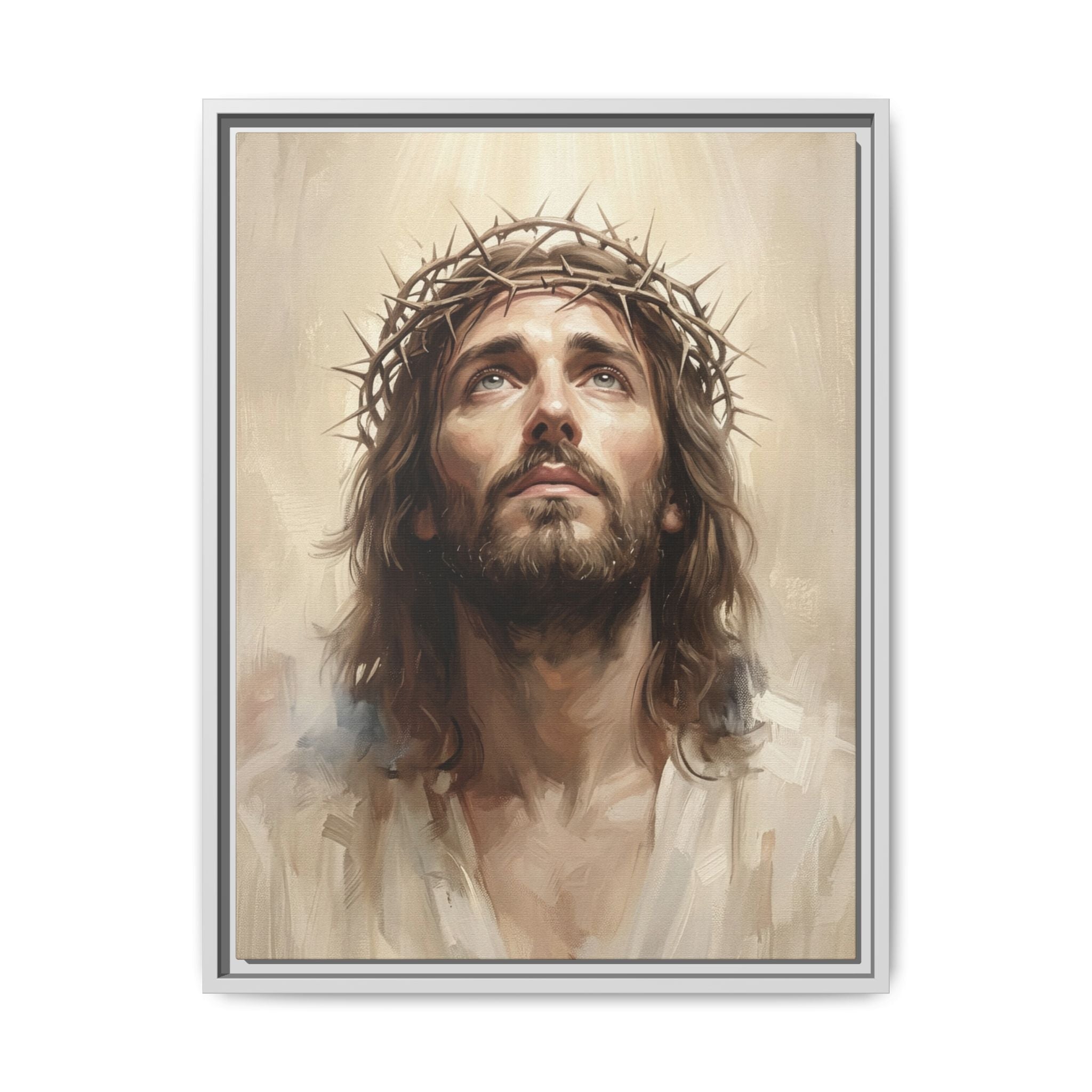 Crowned in Glory Matte Framed Canvas