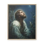 Gethsemane Prayer Matte Framed Canvas
