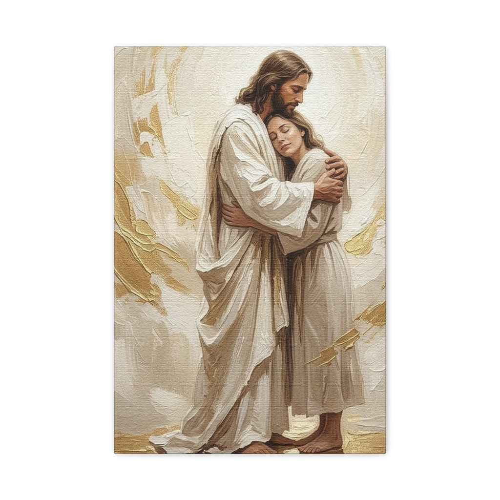 Embrace of Heaven Matte Canvas, Stretched