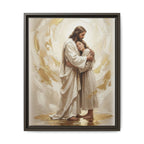 Embrace of Heaven Matte Framed Canvas