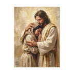 Shelter in His Love Matte Canvas, Stretched
