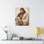 Held by Grace Matte Canvas, Stretched