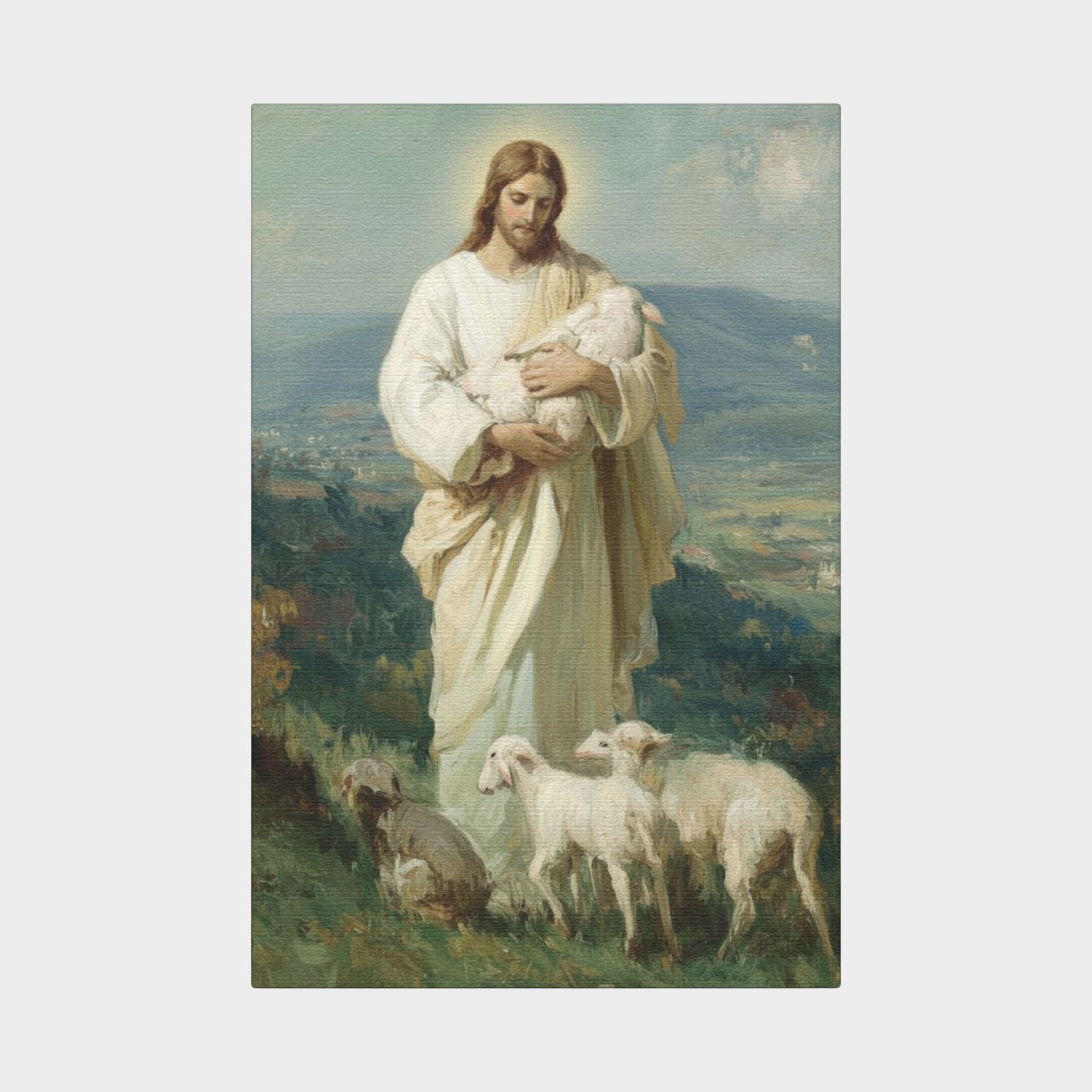 The Good Shepherd Matte Canvas, Stretched Main image