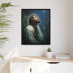 Gethsemane Prayer Matte Framed Canvas