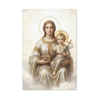 Madonna of Divine Light Matte Canvas, Stretched