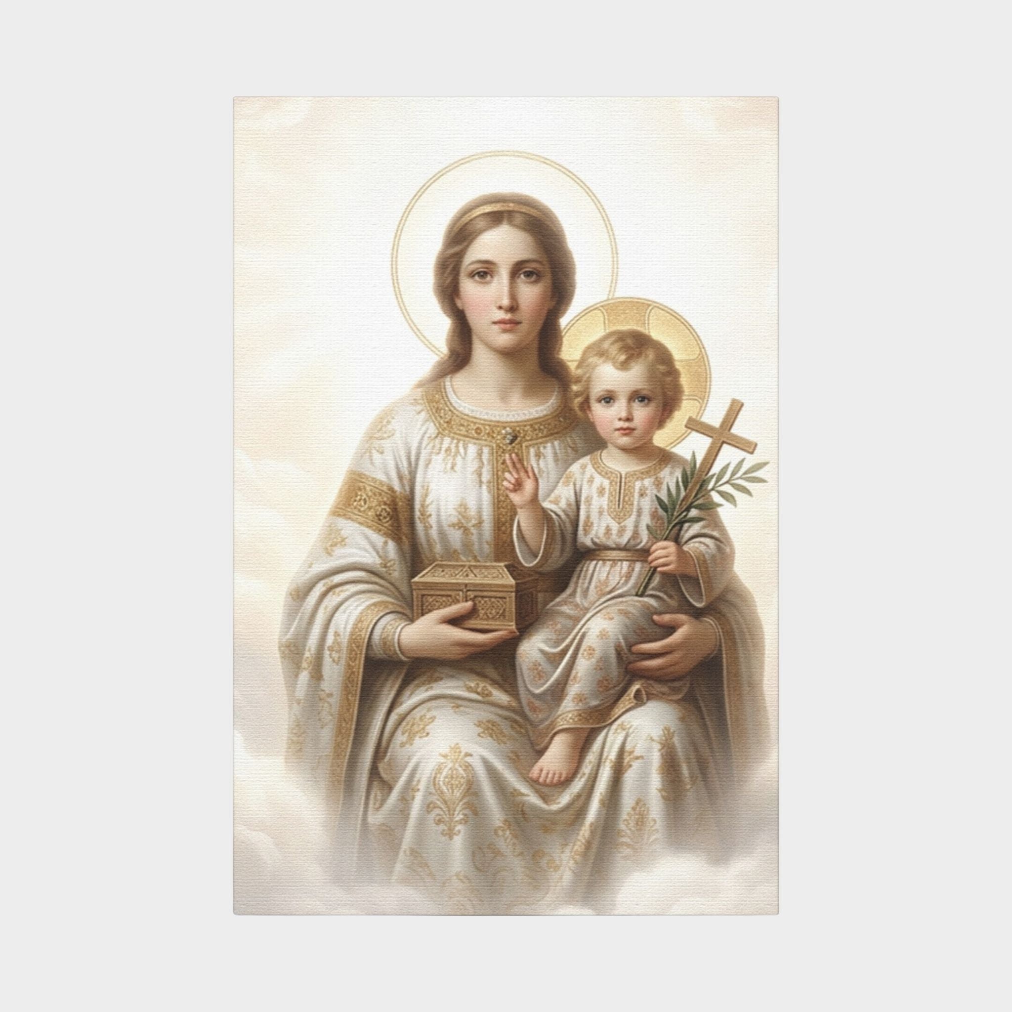 Madonna of Divine Light Matte Canvas, Stretched Main image