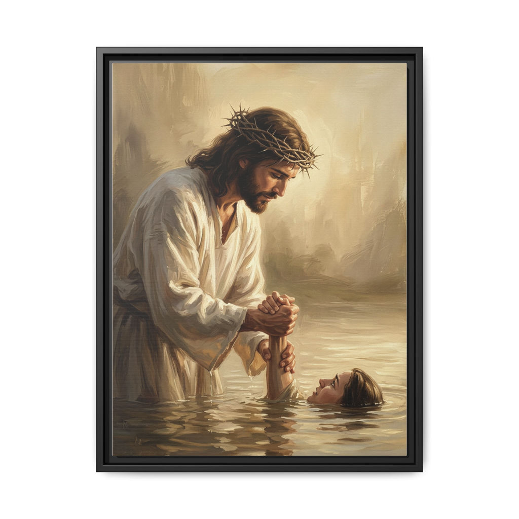 Lifted by Faith Matte Framed Canvas