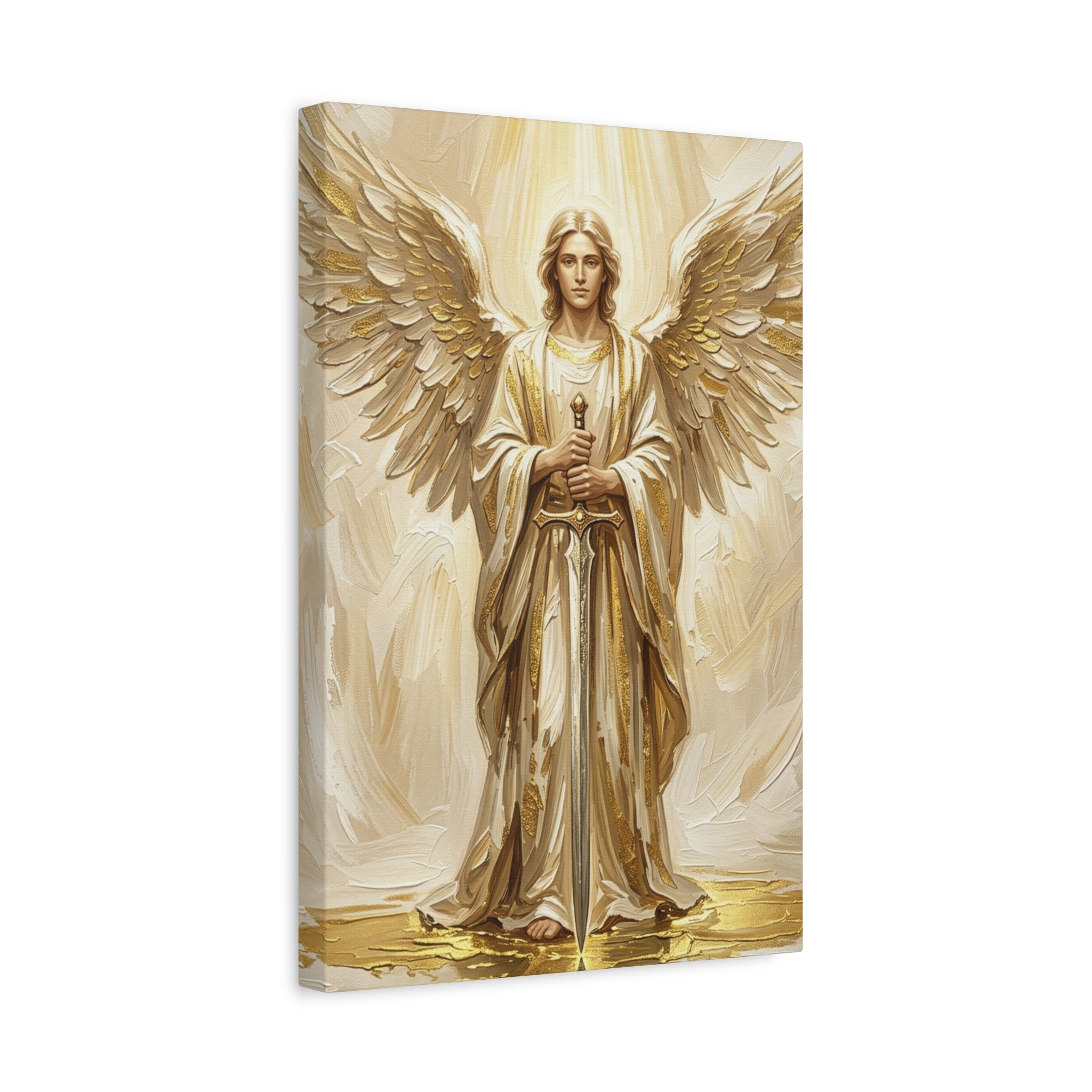 Celestial Warrior Matte Canvas, Stretched