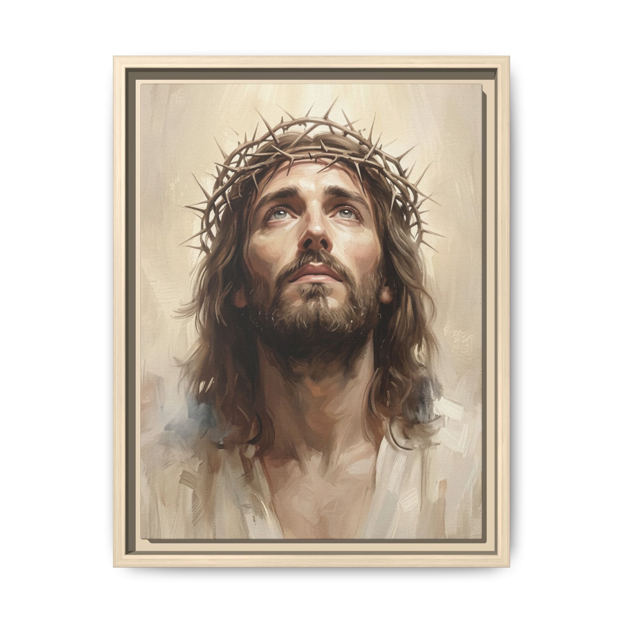 Crowned in Glory Matte Framed Canvas