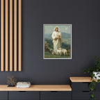 The Good Shepherd Matte Framed Canvas