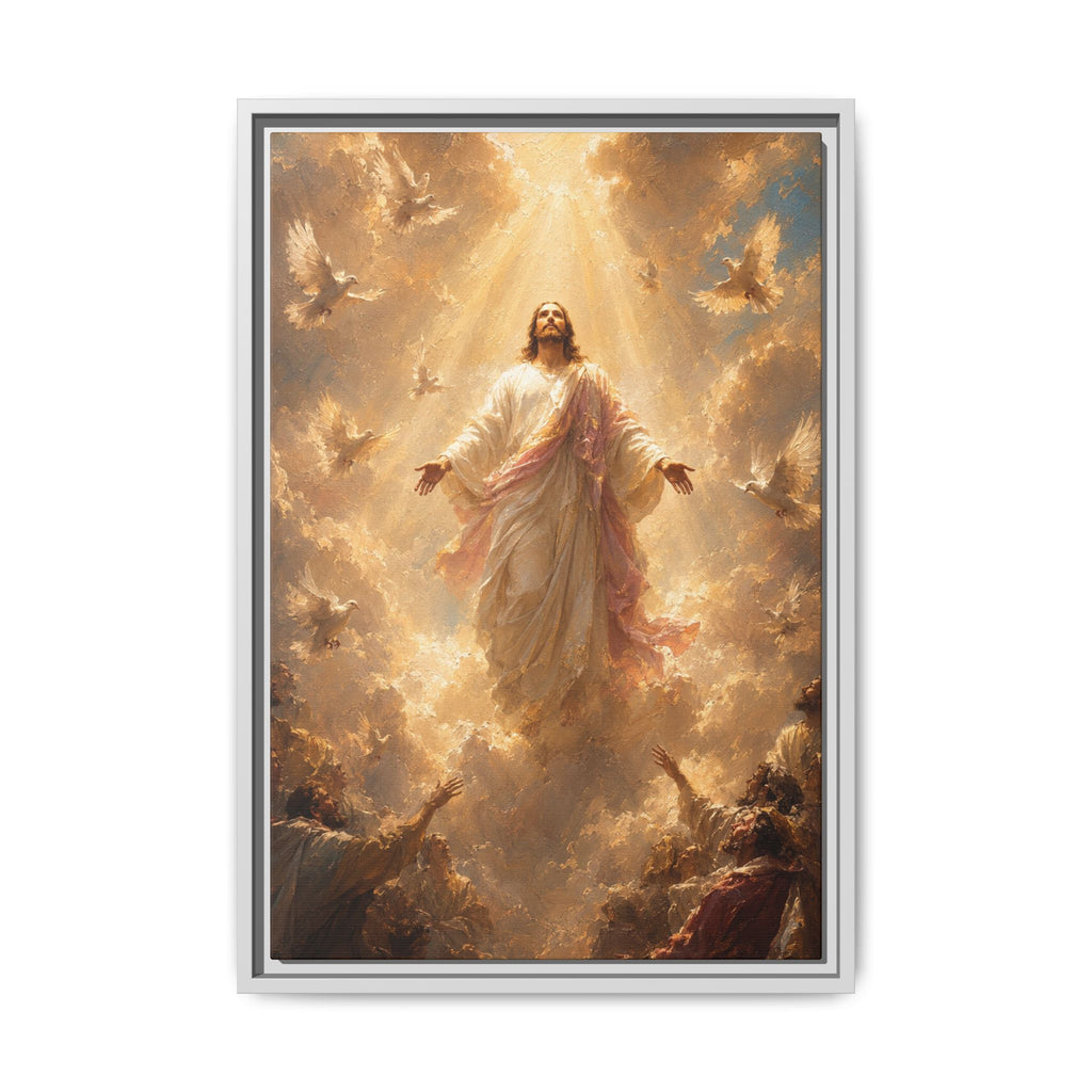 The Ascension of Glory Matte Framed Canvas