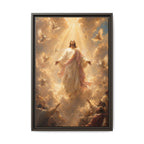 The Ascension of Glory Matte Framed Canvas