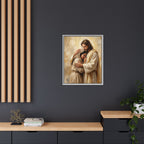 Shelter in His Love Matte Framed Canvas