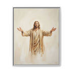 Come Unto Me Matte Framed Canvas