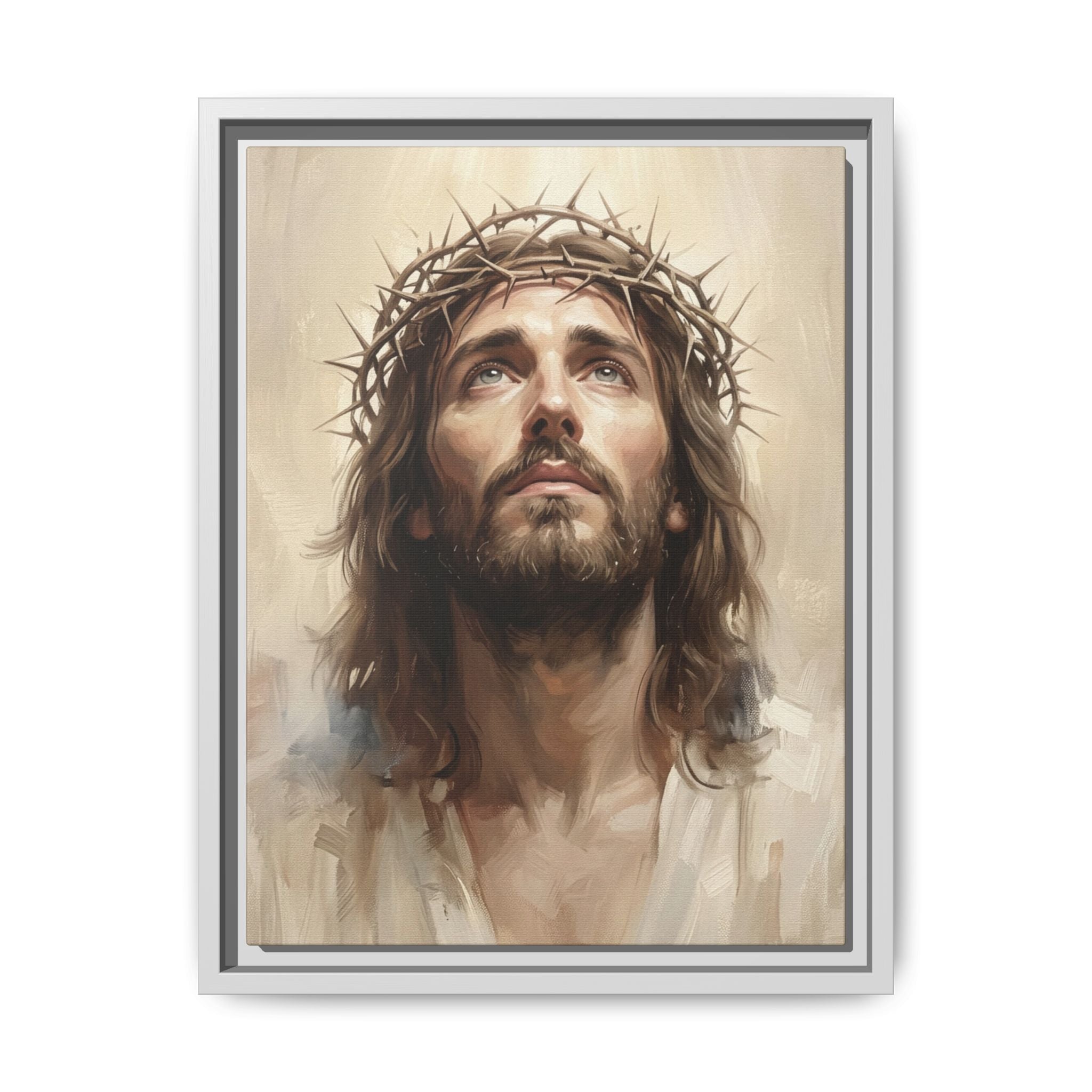 Crowned in Glory Matte Framed Canvas