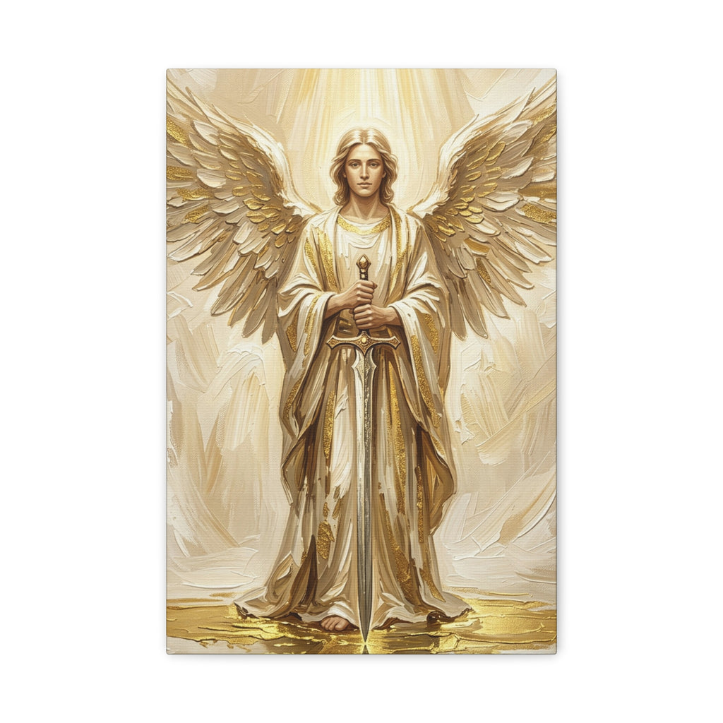 Celestial Warrior Matte Canvas, Stretched