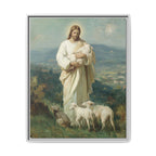 The Good Shepherd Matte Framed Canvas