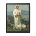 The Good Shepherd Matte Framed Canvas