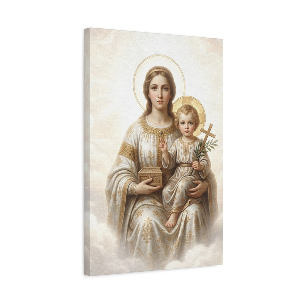 Madonna of Divine Light Matte Canvas, Stretched