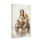 Madonna of Divine Light Matte Canvas, Stretched