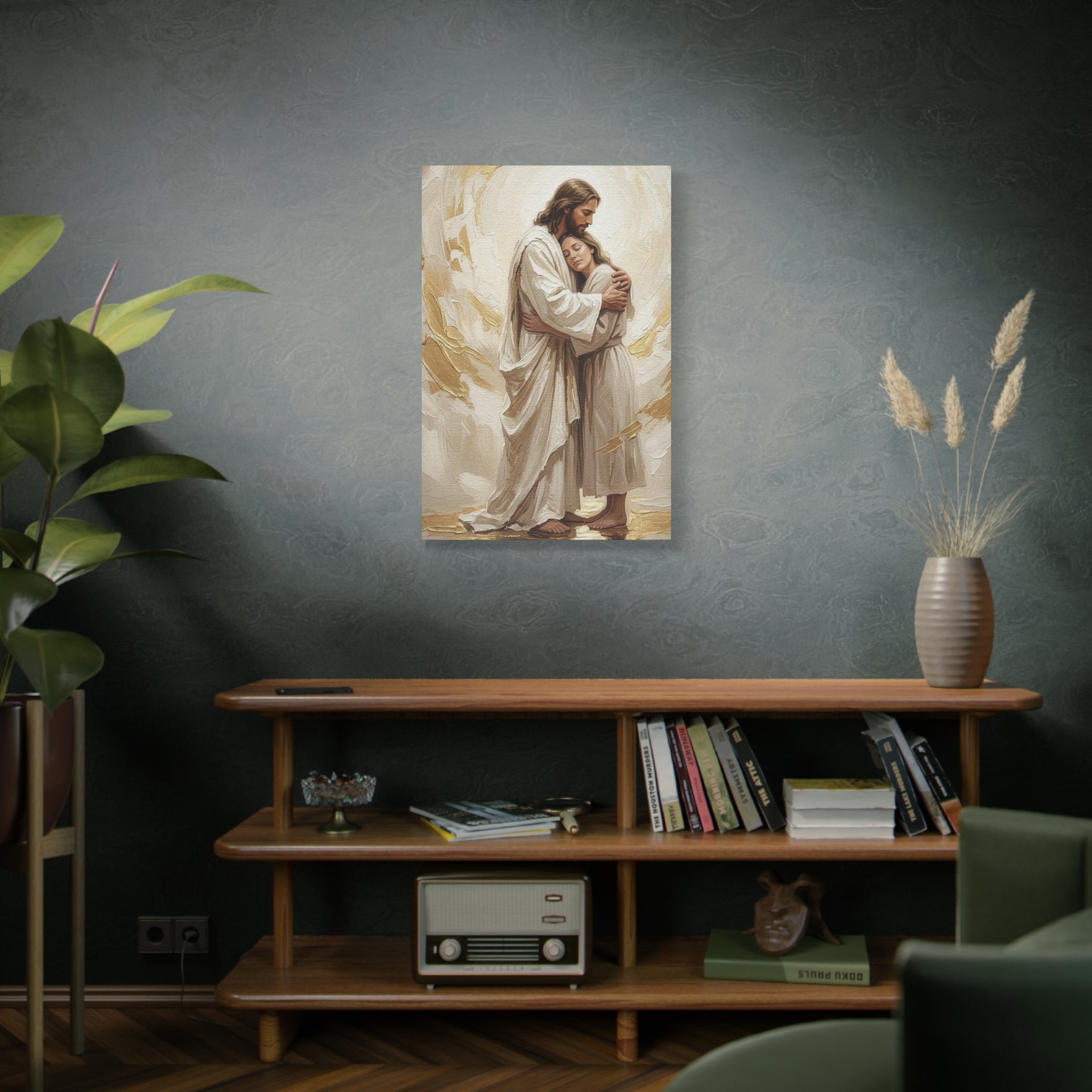 Embrace of Heaven Matte Canvas, Stretched