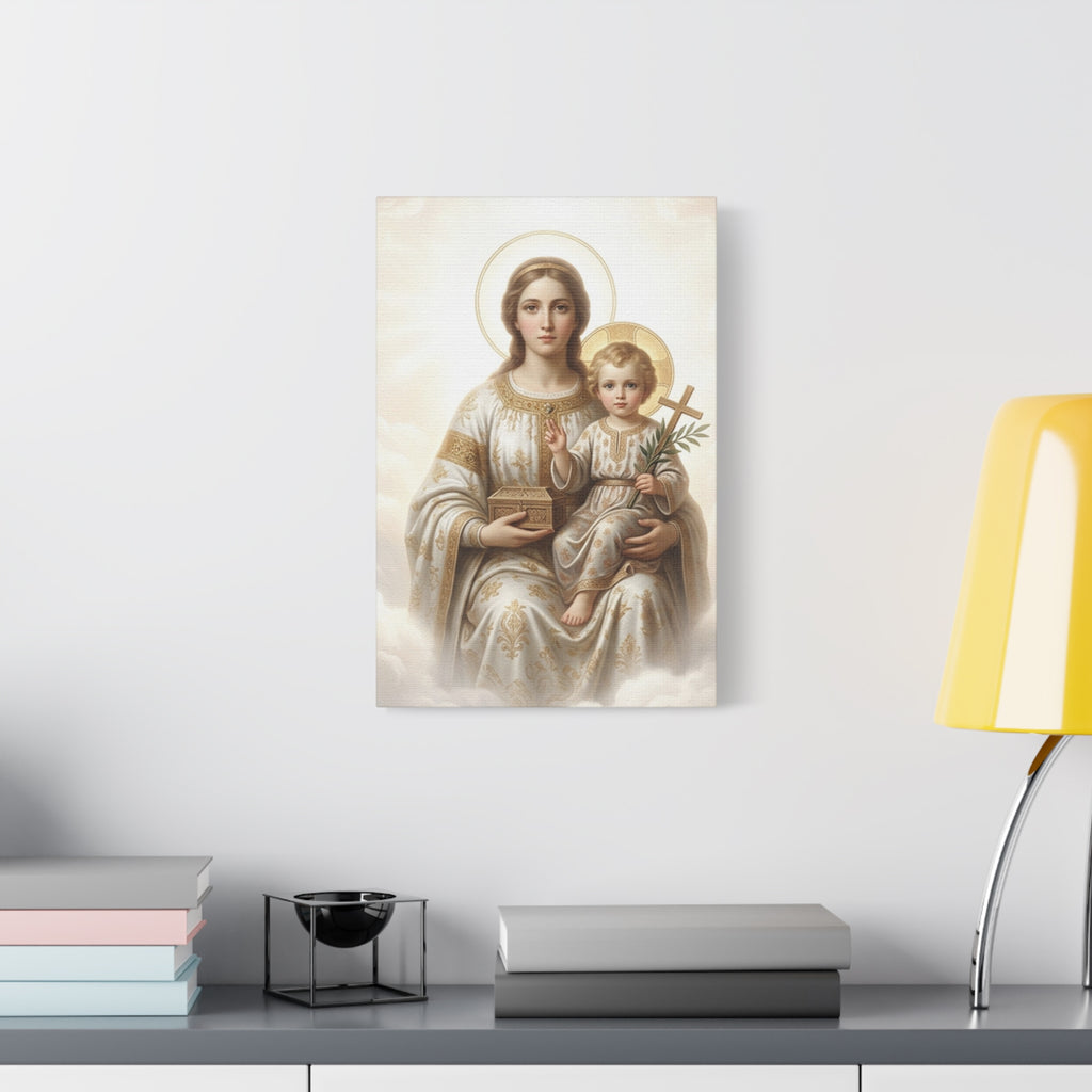 Madonna of Divine Light Matte Canvas, Stretched